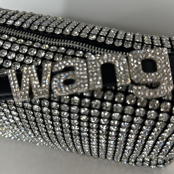 โจ Alexander Wang Rhinestone Mesh Pouch - Picture 5 of 8